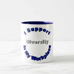 De Diversiteit van de steun in Mijn Mok van de Wer