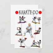 de diversiteit van karate do , de manier waarop (Voorkant / Achterkant)