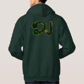 de dj , de djay hoodie (Achterkant)