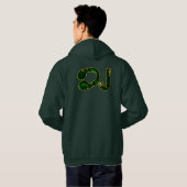 de dj , de djay hoodie (Achterkant volledig)