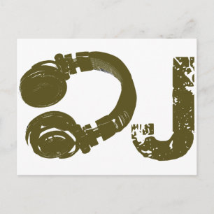 De DJ-lijst Briefkaart