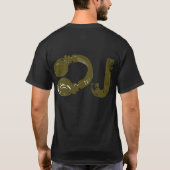 De DJ-lijst T-shirt (Achterkant)