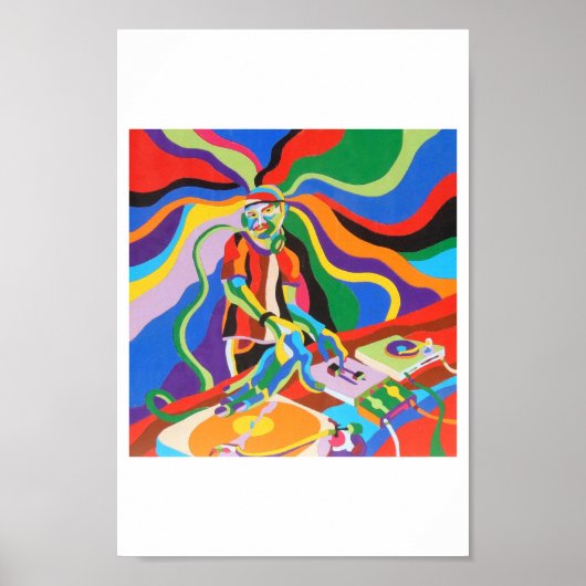 De DJ Poster (Voorkant)