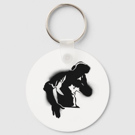 De DJ Sleutelhanger (Voorkant)