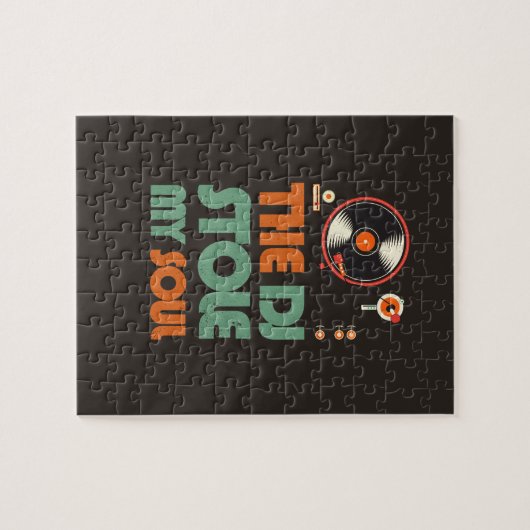 De DJ stal mijn ziel Legpuzzel (Horizontaal)