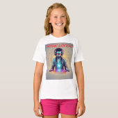 🎧🌠 De DJ van Verstrengelde Frequenties 🌌🎶 T-shirt (Voorkant volledig)
