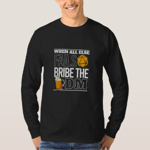 De Dm Rpg-tabletop Ttrpg-rol afspelen T-shirt
