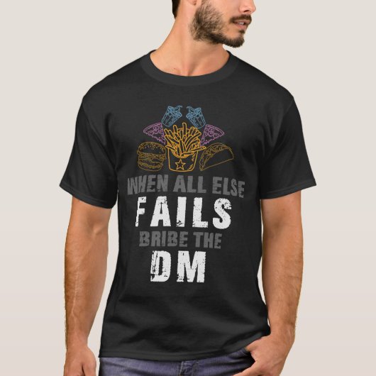 de dm voor draken in tovenduif Rolep T-shirt (Voorkant)