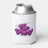 De DMV (DC, Maryland, Virginia) Graffiti-stijl Blikjeskoeler (Blikje Voorkant)