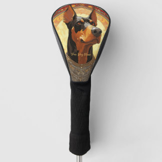 De Doberman Hond 002 - Natalia Mucha Golfheadcover