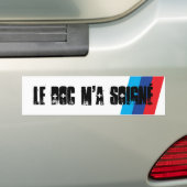De doc heeft me behandeld bumpersticker (Op auto)