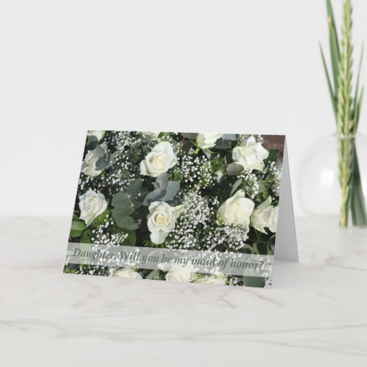 De dochter, gelieve te zijn mijn Eerste (Voorkant)