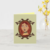 De dochter Notecards van Bowyer Kaart (Gele Bloem)