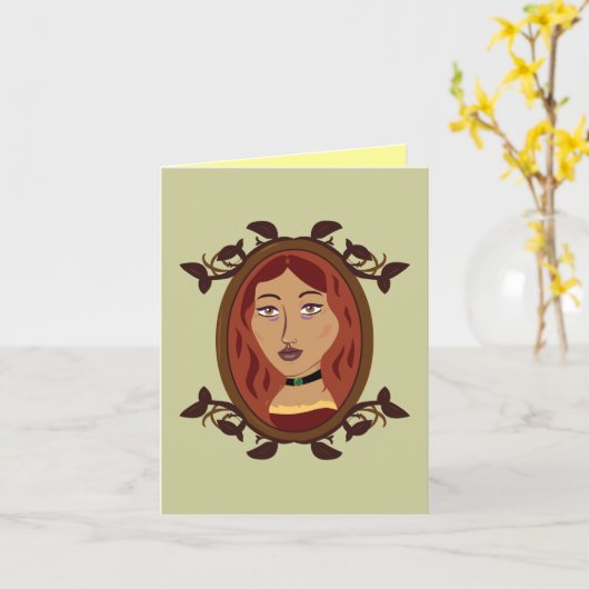 De dochter Notecards van Bowyer Kaart (Gele Bloem)