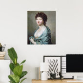De dochter: Portret van Caroline Susanne Graff Poster (Thuiskantoor)