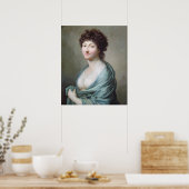 De dochter: Portret van Caroline Susanne Graff Poster (Keuken)