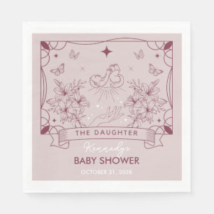 De Dochter Tarot Baby shower servet
