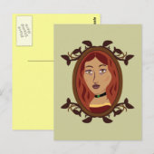 De dochter van Bowyer Briefkaart (Voorkant / Achterkant)