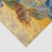 De dochter van de Bard door Eugene Grasset Tissuepapier (Detail)