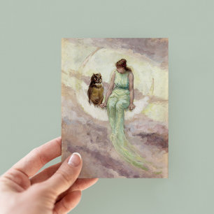 De dochter van de heks   Frederick Stuart Church Briefkaart