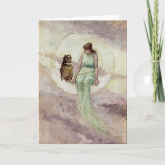 De dochter van de heks | Frederick Stuart Church Kaart (Voorkant)