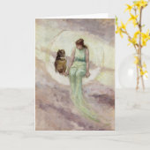 De dochter van de heks | Frederick Stuart Church Kaart (Gele Bloem)