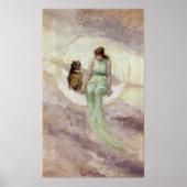 De dochter van de heks | Frederick Stuart Church Poster (Voorkant)