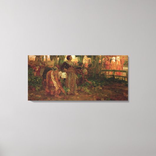 De dochter van de koning canvas afdruk (Voorkant)