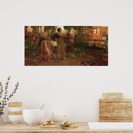 De dochter van de koning poster (Keuken)