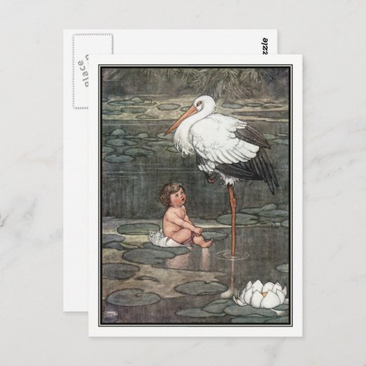 De dochter van de Marsh King van William Heath Rob Briefkaart (Voorkant / Achterkant)