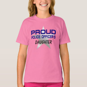 DE DOCHTER VAN DE POLITIEBUREAUS VAN PROUD T-SHIRT