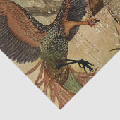 "De dochter van de sultan" van Thomas Mackenzie Tissuepapier (Detail)