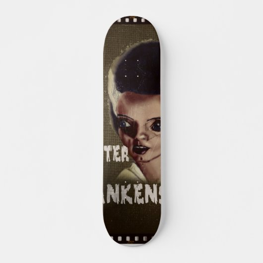 De dochter van Frankenstein Persoonlijk Skateboard (Voorkant)