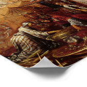 De dochter van Jephthah, 1643 Poster (Hoek)