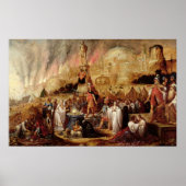 De dochter van Jephthah, 1643 Poster (Voorkant)