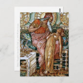 De dochter van Midas veranderde in goud Briefkaart (Voorkant / Achterkant)