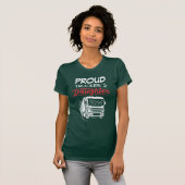 De dochter van Trucker T-shirt (Voorkant volledig)