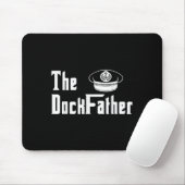 De Dock Vader Kapitein van de Boot Papa Grappig Fa Muismat (Met muis)