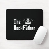 De Dock Vader Kapitein Van De Boot Vader Grappige Muismat (Met muis)