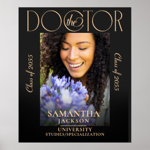 De Doctor Afstudeerfoto Magazine Chic Poster