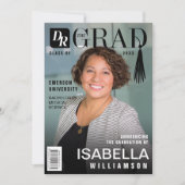 De Doctor Afstuderen het Hoesje van het Trendy Mag Aankondiging (Voorkant)