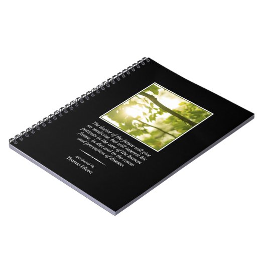 De Doctor of the Future Chiropractic Notebook Notitieboek (Linkerzijde)