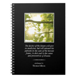 De Doctor of the Future Chiropractic Notebook Notitieboek