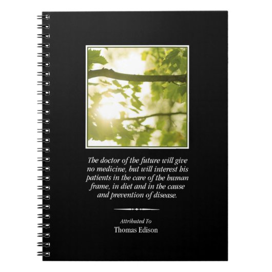 De Doctor of the Future Chiropractic Notebook Notitieboek (Voorkant)