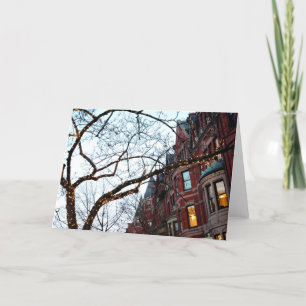 De doctorandus in de letteren van Boston tijdens Feestdagen Kaart