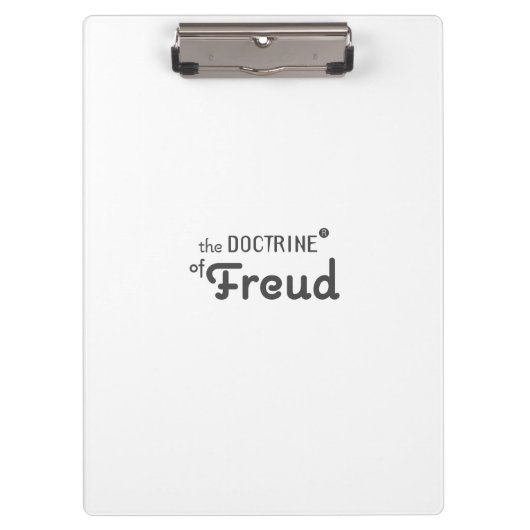 de Doctrine® van Freud Klembord (Voorkant)