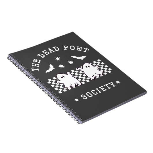 De Dode Dichter Maatschappij Schattigee Ghost Hall Notitieboek (Rechterzijde)