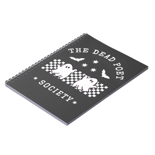 De Dode Dichter Maatschappij Schattigee Ghost Hall Notitieboek (Linkerzijde)