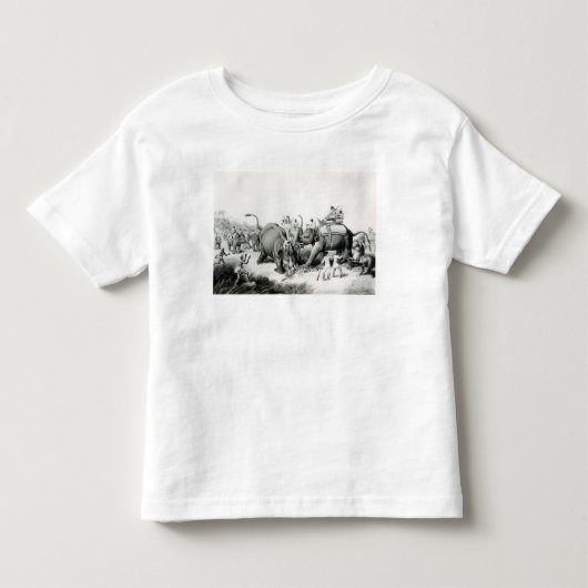 De dode tijger kinder shirts (Voorkant)