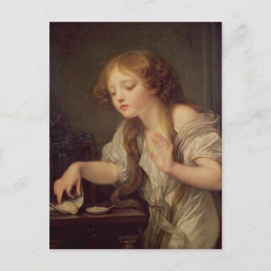 De dode vogel briefkaart (Voorkant)